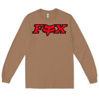 Toasted Coconut fox Long Sleeve Tee - FloraArt