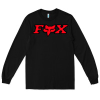 Black fox Long Sleeve Tee - FloraArt