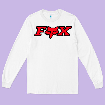 Fox Long Sleeve Tee Designed By Floraart