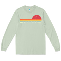 Matcha Rowing . Retro Style  For Rower Long Sleeve Tee - FloraArt