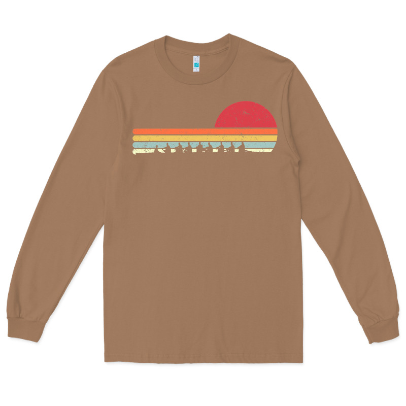 Rowing . Retro Style  For Rower Long Sleeve Tee by FloraArt | Teevron