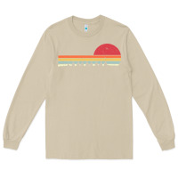 Mushroom Rowing . Retro Style  For Rower Long Sleeve Tee - FloraArt