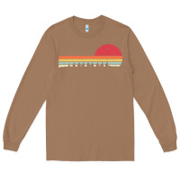 Toasted Coconut Rowing . Retro Style  For Rower Long Sleeve Tee - FloraArt