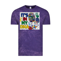 Cloud Purple it's in my dna tumbler Vintage Tee - BundleAndBundleShop