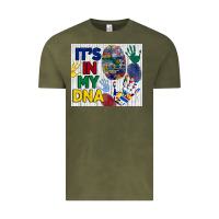 Vintage Olive it's in my dna tumbler Vintage Tee - BundleAndBundleShop