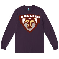 Plum st. bonaventure bonnies Long Sleeve Tee - FloraArt