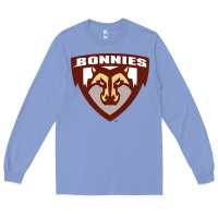 Colony Blue st. bonaventure bonnies Long Sleeve Tee - FloraArt