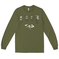 Army Green ELEKTRA STAIND Long Sleeve Tee - FloraArt