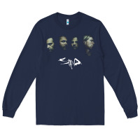 Navy ELEKTRA STAIND Long Sleeve Tee - FloraArt