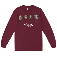 Burgundy ELEKTRA STAIND Long Sleeve Tee - FloraArt