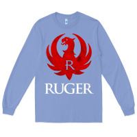Colony Blue vintage ruger Long Sleeve Tee - FloraArt