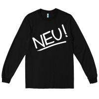 Black #neu #german #krautrock experimental music birthday present Long Sleeve Tee - FloraArt