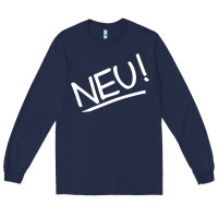 Navy #neu #german #krautrock experimental music birthday present Long Sleeve Tee - FloraArt