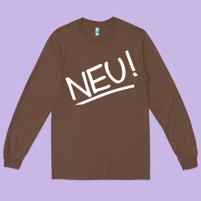 #neu #german #krautrock Experimental Music Birthday Present Long Sleeve Tee Designed By Floraart