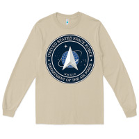 Mushroom Official United States Space Force USSF Military Patch Long Sleeve Tee - FloraArt