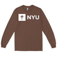 Chestnut nyu new york university Long Sleeve Tee - FloraArt
