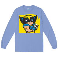 Colony Blue snikt i, wolverine Long Sleeve Tee - FloraArt