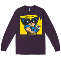 Plum snikt i, wolverine Long Sleeve Tee - FloraArt