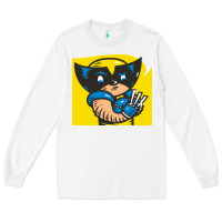 White snikt i, wolverine Long Sleeve Tee - FloraArt