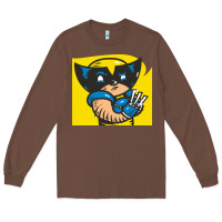 Chestnut snikt i, wolverine Long Sleeve Tee - FloraArt