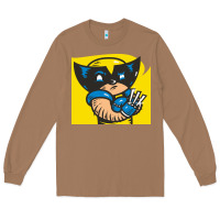 Toasted Coconut snikt i, wolverine Long Sleeve Tee - FloraArt
