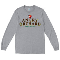 Heather Grey Official Merchandise of Angry Orchard Hard Cider .png Long Sleeve Tee - FloraArt