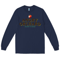 Navy Official Merchandise of Angry Orchard Hard Cider .png Long Sleeve Tee - FloraArt
