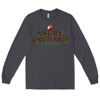 Smoke Official Merchandise of Angry Orchard Hard Cider .png Long Sleeve Tee - FloraArt