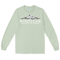 Matcha whistler british columbia shirt long sleeve, mountain tee Long Sleeve Tee - FloraArt