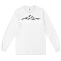 White whistler british columbia shirt long sleeve, mountain tee Long Sleeve Tee - FloraArt