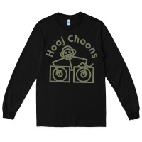 Black Hooj Choons (Olive Green) Long Sleeve Tee - FloraArt