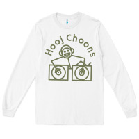 White Hooj Choons (Olive Green) Long Sleeve Tee - FloraArt