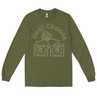 Army Green Hooj Choons (Olive Green) Long Sleeve Tee - FloraArt