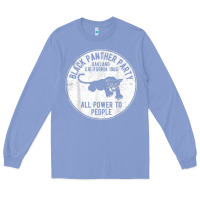 Colony Blue oakland california 1966 black panther party   dist Long Sleeve Tee - FloraArt