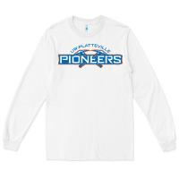 White wisconsin platteville pioneers Long Sleeve Tee - FloraArt