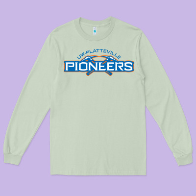 Wisconsin Platteville Pioneers Long Sleeve Tee Designed By Floraart