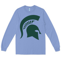 Colony Blue the michigan state spartans Long Sleeve Tee - FloraArt
