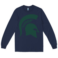 Navy the michigan state spartans Long Sleeve Tee - FloraArt
