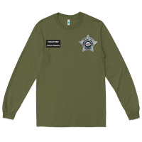 Army Green CHICAGO P.D - DETECTIVE JAY HALSTEAD - INTELLIGENCE BADGE VEST Long Sleeve Tee - FloraArt
