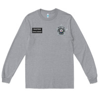 Heather Grey CHICAGO P.D - DETECTIVE JAY HALSTEAD - INTELLIGENCE BADGE VEST Long Sleeve Tee - FloraArt