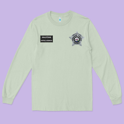 Chicago P.d - Detective Jay Halstead - Intelligence Badge Vest Long Sleeve Tee Designed By Floraart