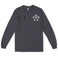 Smoke CHICAGO P.D - DETECTIVE JAY HALSTEAD - INTELLIGENCE BADGE VEST Long Sleeve Tee - FloraArt