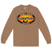 Toasted Coconut Survivor Outwit, Outplay, Outlast Long Sleeve Tee - FloraArt