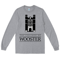 Heather Grey college of wooster Long Sleeve Tee - FloraArt