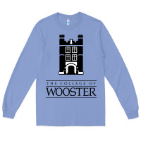 Colony Blue college of wooster Long Sleeve Tee - FloraArt