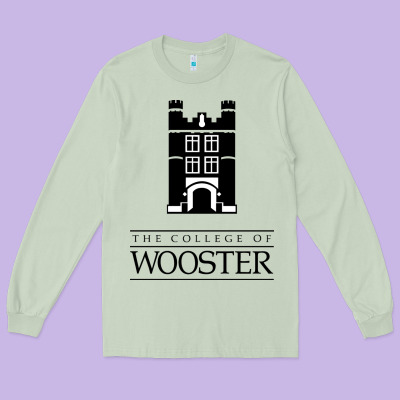 College Of Wooster Long Sleeve Tee Designed By Floraart