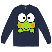 Navy keroppi Long Sleeve Tee - FloraArt