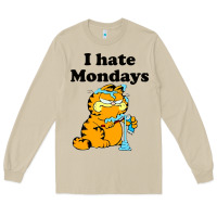 Mushroom i hate monday Long Sleeve Tee - FloraArt