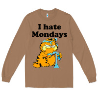 Toasted Coconut i hate monday Long Sleeve Tee - FloraArt