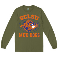 Army Green Sclsu Muddogs Long Sleeve Tee - FloraArt